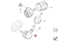 фото thumb №3, Bmw оригінальний номер 13541438759 шланг всмоктуючий, фільтр повітря