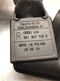 фото thumb №5, Q5 8r pas безпеки праві переднє 8r1857706b