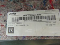 фото thumb №9, Обшивка обивка багажника правая ford ecosport mk2