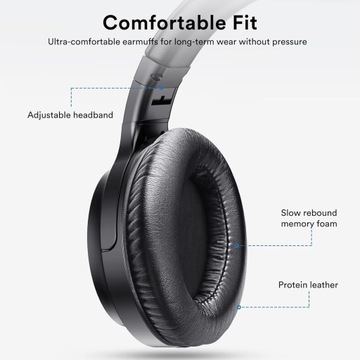 НАКЛОННЫЕ НАУШНИКИ ДЛЯ ИЗУЧЕНИЯ LETSACTIV TH11 WIRELESS AUX RCA USB PRO