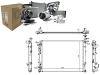 фото thumb №1, Радиатор двигателя hyundai ix35 kia sportage 1.6/2.