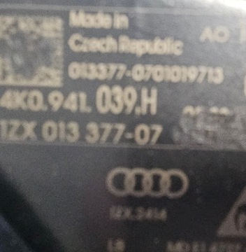 фото thumb №15, Audi a6 c8 4k0 лампы левая правая matrix полный led комплектные новое