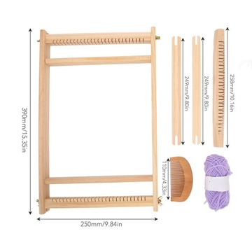 БОЛЬШОЙ ТКАЦКИЙ ТКАЦКИЙ ИЗ СЕРИИ DIY ЭКОЛОГИЧЕСКИЙ