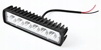 фото thumb №12, Лампа робоча led 18w 6 led 6000k 12v / 24v тримачі кріпильні болти гайки