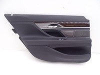 фото thumb №9, Bmw 7 g12 15-22 сидіння комфорт диван обшивки чорна шкіра європа 74tys km