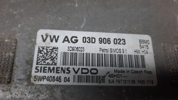 фото thumb №5, Комп'ютер двигуна skoda fabia 1.2b 08r 03d906023