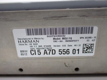 фото thumb №11, Навігація навігація радіо дисплей панель 5a7d556 5a42087 bmw x3 g01 23r