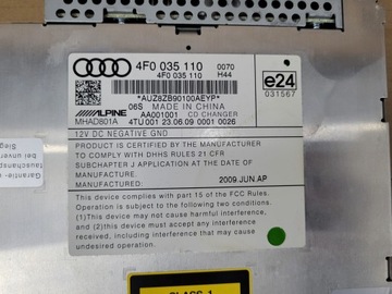 AUDI A4 A5 Q7 A6 C6 ЛИФТ-ЧЕЙНДЖЕР 4F0910110