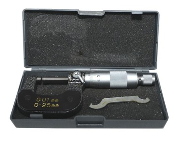 Mikrometr mikromierz zewnętrzny 0-25 mm. 0.01 mm