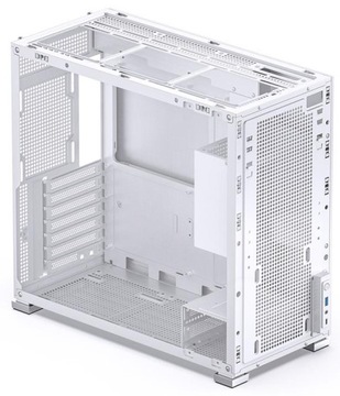 Jonsbo D41 MESH Screen ATX Gehäuse, закаленное стекло - белый