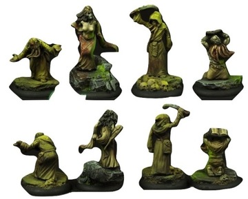 Фигурки Cthulhu Cultists 4 шт. 28 мм Scibor 28CM0011