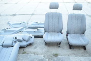 фото thumb №11, Mercedes w210 оббивка сидіння сидіння eu сірий комплект sedan