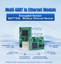 Модуль преобразователя 2x UART в Ethernet USR-TCP232-E2 с 2 портами от USR IoT