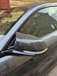 Bmw f30 f31 f32 f22 f20 f36 корпус дзеркал дзеркало карбон m pak m style Ціна, фото thumb