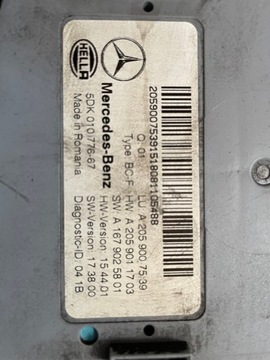 МОДУЛЬ СЭМ MERCEDES A2059007539