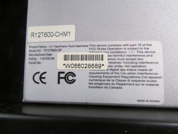 Panel monitor NUM 1060 12,1
