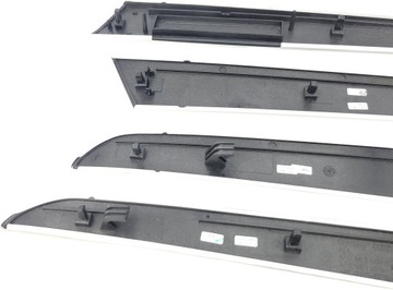 фото thumb №11, Audi a6 c6 рестайлинг планки дверь декоративный декоры s-line шлифованный 1nk туннель