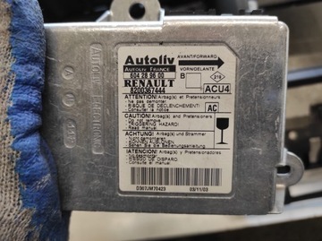 фото thumb №5, Renault megane 2 ii 02- панель консоль подушки ремни модуль 8200367444