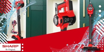 БЕСПРОВОДНОЙ ПЫЛЕСОС Sharp STRONG PARTY CARPET SA-VP1551BR TURBO
