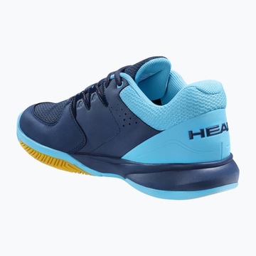 Buty do squasha HEAD Grid 3.5 dark blue/aqua 44 EU