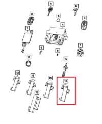 фото thumb №1, Ram 1500 19 do 24 антена модуль keyless безключовий двері dodge