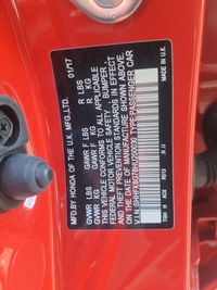 фото thumb №10, Honda civic x type r 17-21 бампер задня r513