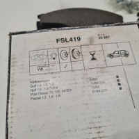 фото thumb №8, Vw golf iii polo passat b3 b4 гальмівні колодки гальмівні комплект ferodo fsl419