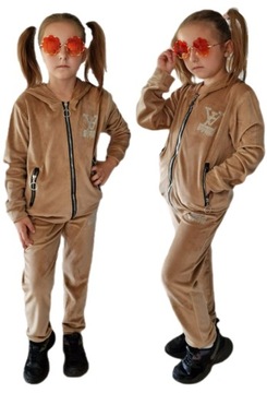 TRACKSUIT 146 Толстовка SPORTY VELVET, комплект для девочек, комплект для девочки