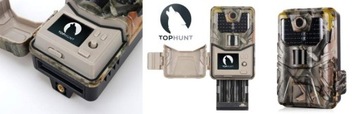 Fotopułapka leśna Tophunt HC-900A kamera do obserwacji dzikich zwierząt PL
