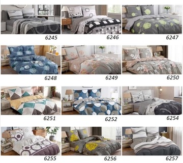 Pościel Elway 200x220 - komplet pościeli, 100% bawełna