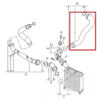 фото thumb №3, Vw touareg 2.5 r5 tdi шланг труба інтеркулер