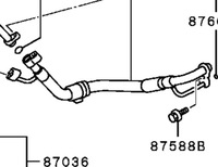 фото thumb №4, Шланг кондиционера eclipse cross трубка 1.5 turbo