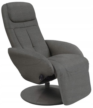 СКЛАДНОЕ кресло серое Optima 2 FABRIC Halmar