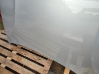 Капот кришка алюмінієва bmw x6 f16 01.14-12.19r a83 glacier silver Доставка, фото thumb