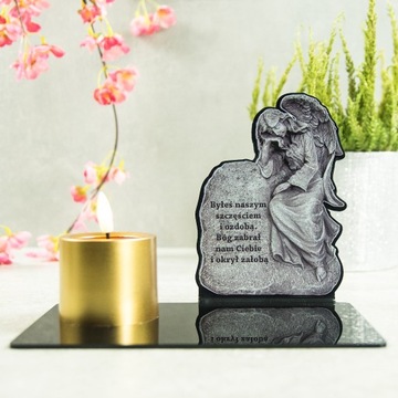 СОЛНЕЧНАЯ СВЕТОДИОДНАЯ ГРАФИКА, БОЛЬШАЯ СТАТУЭТКА ДЛЯ КЛАДБИЩА, МОГИЛЫ