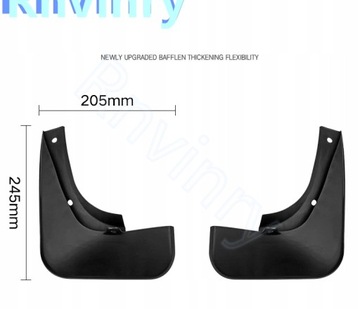 фото thumb №6, Rnvinry 4szt. крылья автомобильные pp do toyoty camry 2.4 2002-2006