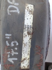 Daf fa 45 55 91-00 корпус міст 17,5'' ресори #54 Зі Шроту, фото thumb