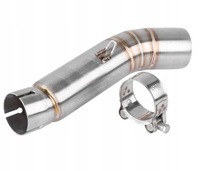 фото thumb №1, Труба выхлопная 51mm сталь нержавеющая