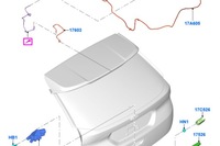 фото thumb №8, Ford edge mk2 задняя дворник 2271759 ft4b-17402-ab nowa оригинальная