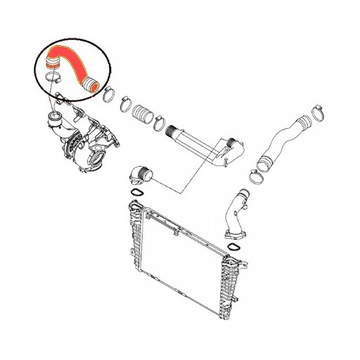 фото thumb №10, Труба шланг шланг турбіни opel astra h1.9 cdti