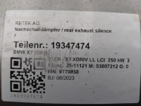фото thumb №6, Bmw x7 g07 40dx гаситель выхлоп 8470059 8470077 8477798 7102469 20 km