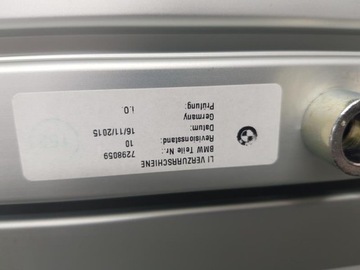 фото thumb №6, Шина направляющая багажника bmw f34 7298060 7298059