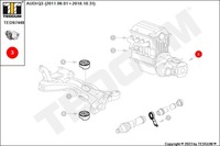 фото thumb №10, Подушка коробки передач tedgum_td ted97449 5n0199555k audi volkswagen