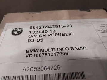 фото thumb №12, Радиопроигрыватель навигация bmw 3 e46 6942915-01 65126942915-01