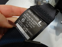 фото thumb №6, Pas безопасности левый задняя iii ряд kia carens iv 89870-a4000