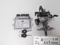 фото thumb №1, Nissan note 1.2 2014 e12 бортовой компьютер замок зажигания ключ