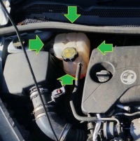 фото thumb №1, Бак розширювальний opel corsa e 1.0 turbo