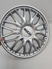 фото thumb №8, Сріблястий ковпаки декоративний sparco spc1596sv roma комплект 3 штук 15"