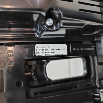 фото thumb №8, Porsche panamera 971 2018 переключатель / выключатель воздуховод вентилятор