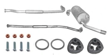 TOYOTA RAV 4 2.0 16V 4X4 1994-5/00 TŁUMIK KOMPLET